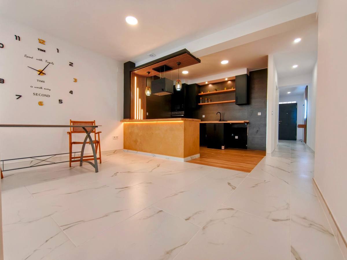 Cocina reformada de la vivienda